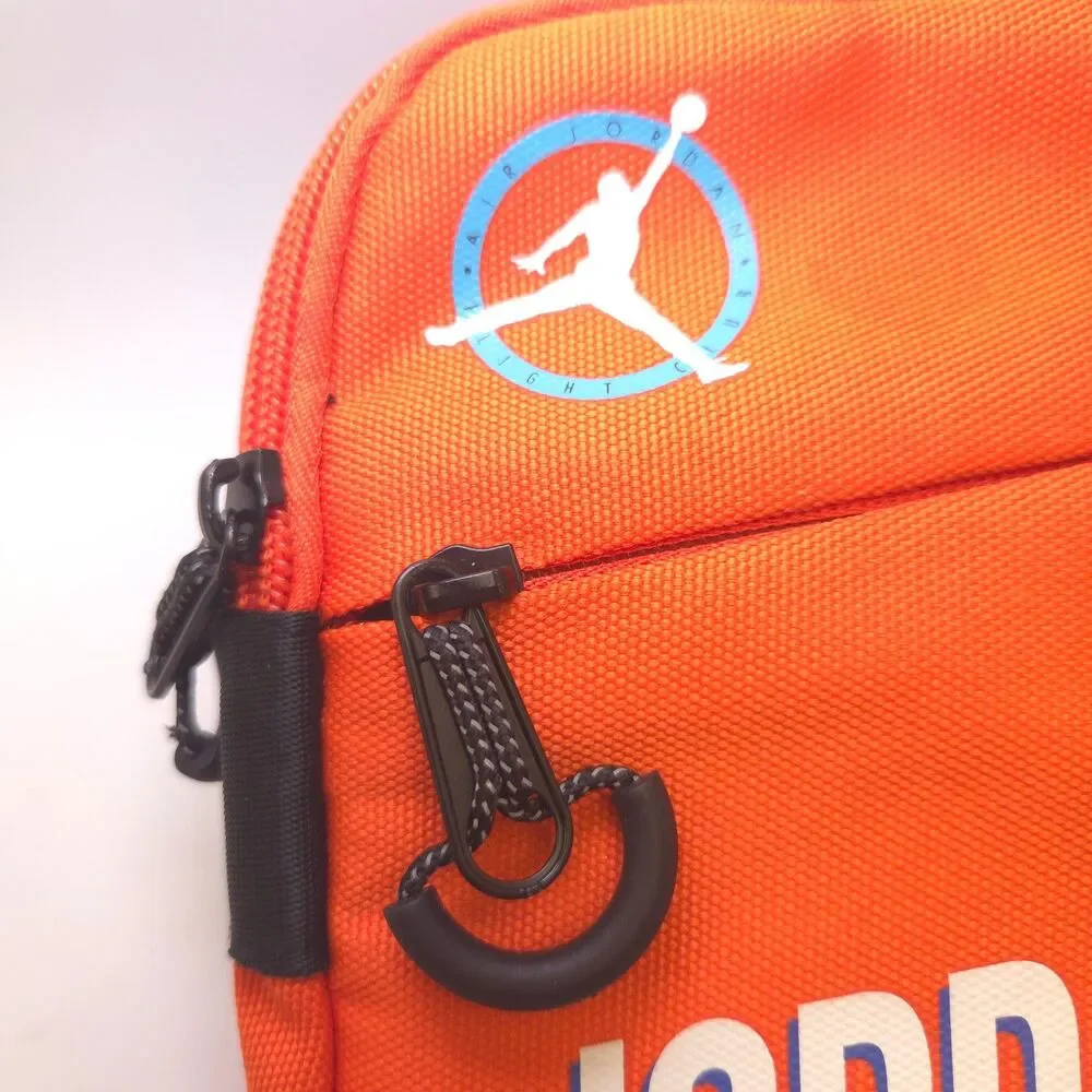 Air Jordan OG MVP Hip Bag Orange Black Sling Crossbody Fanny Pack FJ9678-817